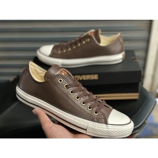 รองเท้าผ้าใบคอนเวิร์สเป็นหนัง(convers all stars หนังแท้)มีใซส์39….44 ไซส์ตรองปก ทางร้านมีฟรีกล่อง ใบเสร็จ