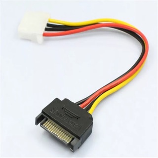 15 ขา SATA 4 PIN Molex IDE HDD Hard Drive Nov4 mosunx