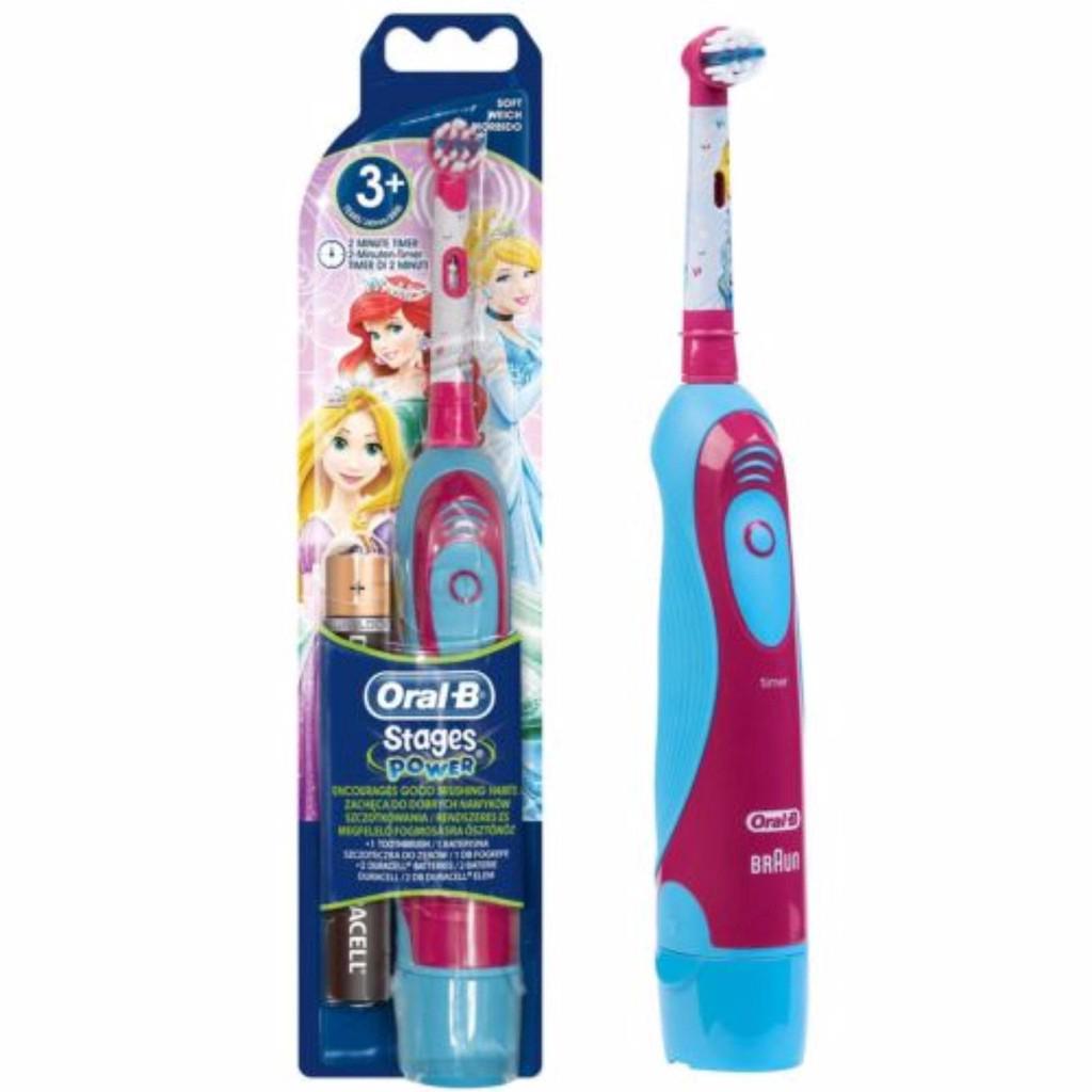 Oral-B Stages Power Kids toothbrush (batteries included) - Disney Princess (Replacement Head)