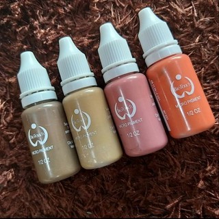 สีสัก Biotouch เนื้อน้ำมัน สีสักคิ้ว สีสักปาก