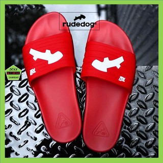 Rudedog รองเท้าแตะ พื้นยาง รุ่น Simplexสีแดง