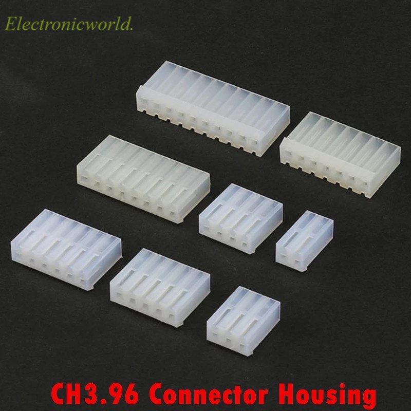 50 ชิ้น/ล็อตเชื่อมต่อ CH3.96 3.96 Housing Pitch:3.96 มม.0.156 นิ้ว 2Y 3Y 4Y 5Y 6Y 7Y 8Y 9Y 10Y ปลั๊ก