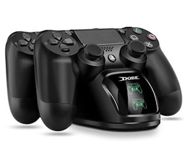 DOBE แท่นชาร์จจอย Ps4 มีไฟ (Ps.4 Dual Charging Dock of DOBE)(ที่ชาร์จจอย Ps4 ของ DOBE)(Charging Dock For Ps4 Controller)