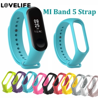 สําหรับ Xiaomi Mi Band 5 ของแท้ ซิลิโคน เปลี่ยนได้ สายรัด / Mi Band 5 สร้อยข้อมือ, นาฬิกา, สายรัดข้อมือ / Miband 5, สายรัดข้อมือ