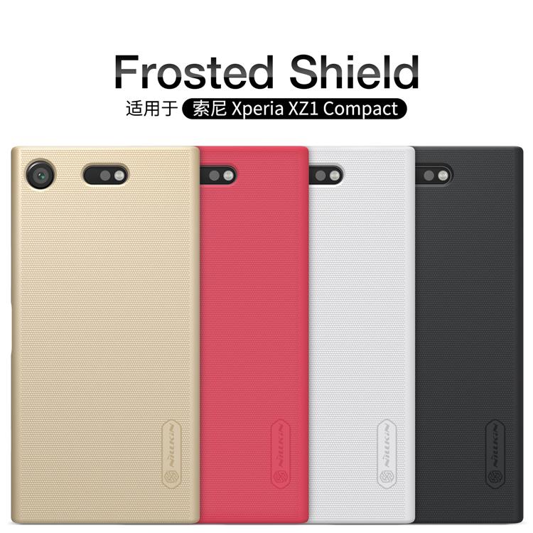 เคส สำหรับ Sony Xperia XZ1 Compact Nillkin Super  Frosted Shield + แถมฟิล์ม