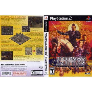 NOBUNAGAS AMBITION RISE TO POWER [PS2 US : DVD5 1 Disc]