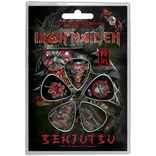 ปิ๊กกีตาร์ IRON MAIDEN - SENJUTSU - PLECTRUM SET ลิขสิทธิ์แท้ Official Licensing