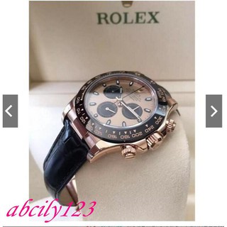 Rolex Daytona 116515LN ผู้ชายอัตโนมัตินาฬิกาช็อคโกแลตของนาฬิกาผู้ชาย