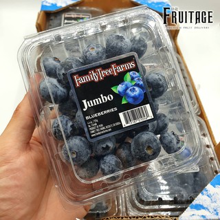 บลูเบอรี่นำเข้า Blueberry (4แพค/JUMBO) (USA/NZL/Peru/Chile) ~ลดพิเศษ~ Premium นำเข้า ที่สุดของบลูเบอร์รี่ บลูเบอรี่สด