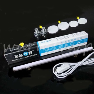 หลอดไฟ LED USB 5V 30CM ใช้ไฟพอร์ต USB สามารถใช้ร่วมกับ Powerbank,Mobile USB Tube (มีปุ่มปรับสีไฟ)