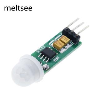 HC-SR505 hc - sr 505 โมดูลอินฟราเรดตรวจจับความเคลื่อนไหวสําหรับ arduino body sensing switch