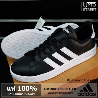 ** ลดล้างสต็อก ** [ของแท้100%]  Adidas Men Sneakers รองเท้าผ้าใบ ผู้ชาย Grand Court [F36393]