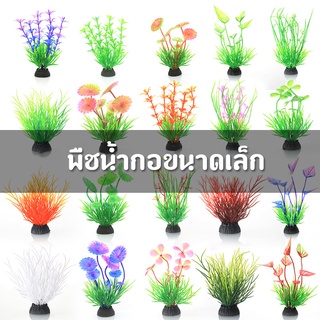 ของแต่งตู้ปลา - กอไม้น้ำขนาดเล็ก สีสดใส หลายแบบ