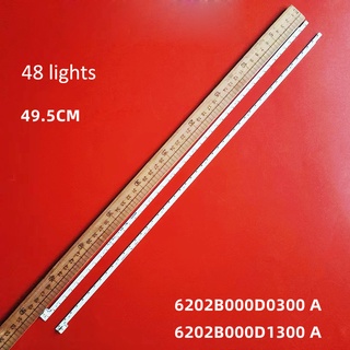 2pcs/set led backlight strip for Sharp LCD-45SF460A/45T45A light bar 6202B000D0300 A 6202B000D1300 A