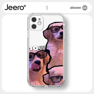 Jeero เคสไอโฟน เคสซิลิโคนนุ่มกันกระแทกน่ารักตลก เคสโทรศัพท์ Compatible for iPhone 15 14 13 12 11 Pro Max SE 2020 X XR XS ip 8 7 Plus HFF1553