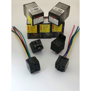 รีเลย์ BOSCH 5ขา 12V30A (ของแท้100%) โปรตุเกส  ของแท้ จัดส่งเร็ว มีประกัน สินค้าคุณภาพ