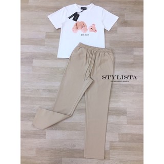 Code : ST20483 Set เสื้อยืด+กางเกง ชุดเดินเล่น ชุดเซทเรียบสวย งานป้าย Stylista