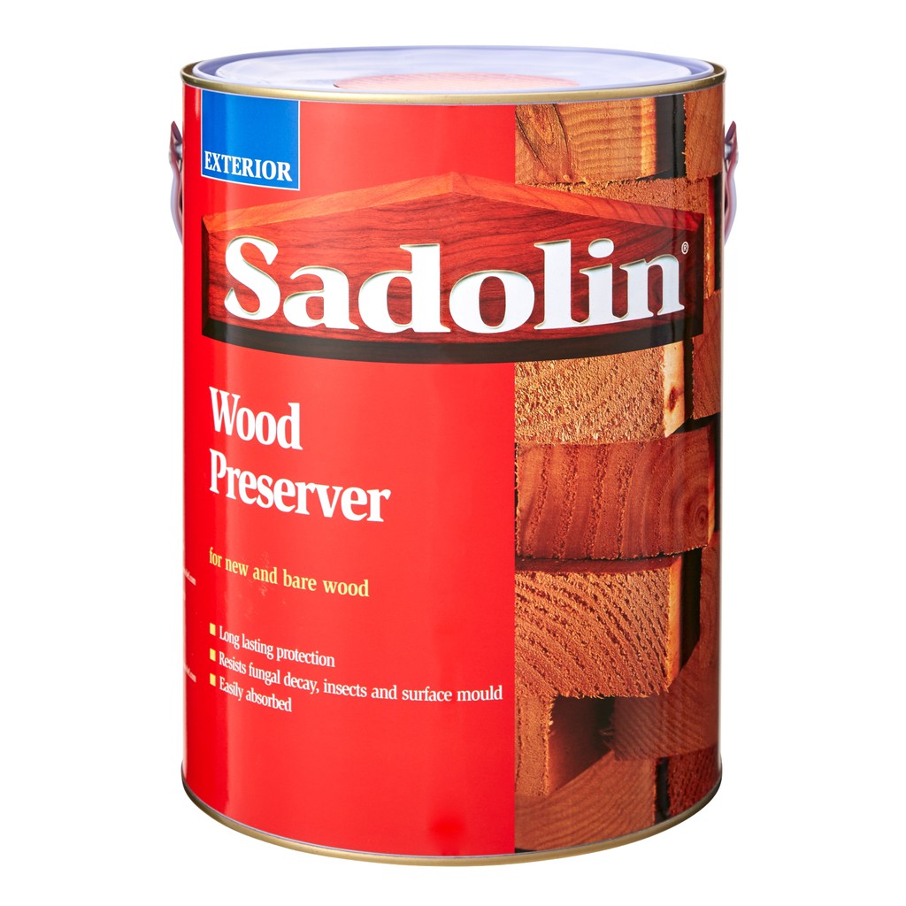 Sadolin Wood Preserver ซาโดลิน รองพื้นไม้ กันปลวก ปกป้องรักษาเนื้อไม้