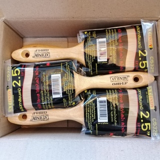 แปรงทาสี 2.5 นิ้ว อย่างดี(ยกกล่อง12อัน) ยี่ห้อ INDY C5325ขนเ…