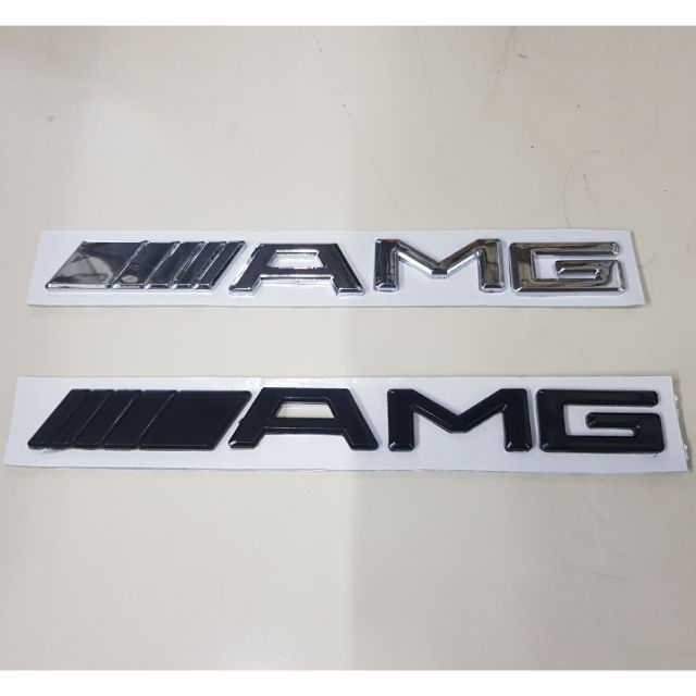 *Logo Amg ของรถ Benz 3D