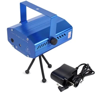 Mini Laser Stage lighting ไฟเลเซอร์ ไฟดิสโก้ ไฟเธค กระพริบตามจังหวะเพลง