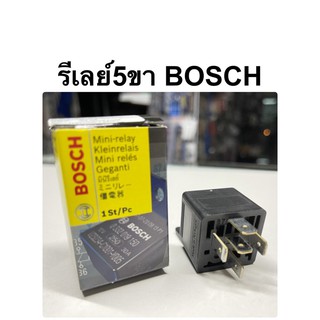 รีเลย์ 5ขา BOSCH 12v/30A