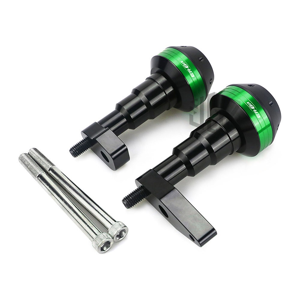 Pair Motorcycle CNC Frame Sliders Engine Falling Anti Crash Protector for KAWASAKI ER6N ER6F 2012 2013 2014 2015 2016