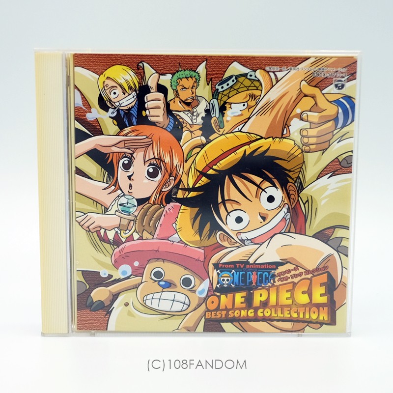 Cd Tv Soundtrack One Piece Best Song Collection Shopee Thailand