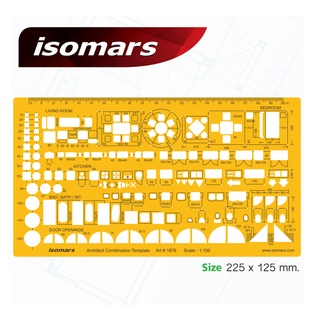 ISOMARS แผ่นเพลท Architect ISM-1876