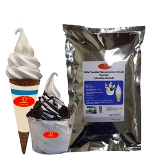 ผงไอศครีมซอฟท์เสิร์ฟ Destiny Asia (2กก.) - รสนม Vanilla Milk │ ไขมันต่ำ พรีเมี่ยมเกรด มี อย. GMP (Ice-Cream Soft Serve)