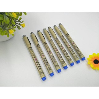 ปากกา SAKURA Pigma micron (หมึกสีน้ำเงิน)