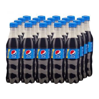 PEPSI COLA เป๊ปซี่ โคล่า ขนาด 430ml ยกแพ็ค 24ขวด เครื่องดื่มน้ำอัดลม