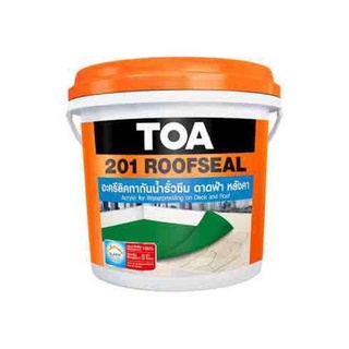 ทีโอเอ 201 รูฟซีล อะคริลิก กันซึม TOA ROOF SEAL ขนาด 4กก. มีหลายสี