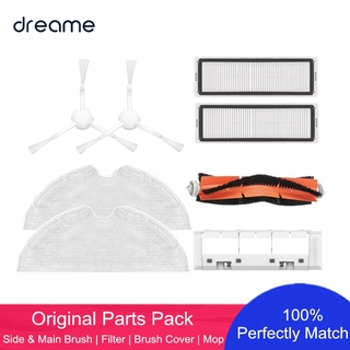 ของแท้ Dreame D9 D9 Max D9 Pro Trouble Finder Rls3 อะไหล่แปรงด้านข้าง ผ้าม็อบ แปรงทําความสะอาด สําหรับเครื่องดูดฝุ่น Dreamer Robot