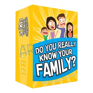 Do you really know your family - บอร์ดเกม moment กระชับความสัมพันธ์ เกมสำหรับครอบครัว เสริมสร้างความสัมพันธ์