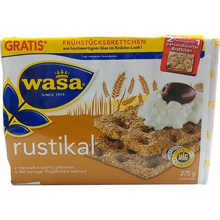 Wasa Rustikat 275g  วาซ่า รัสติคัท 275 กรัม