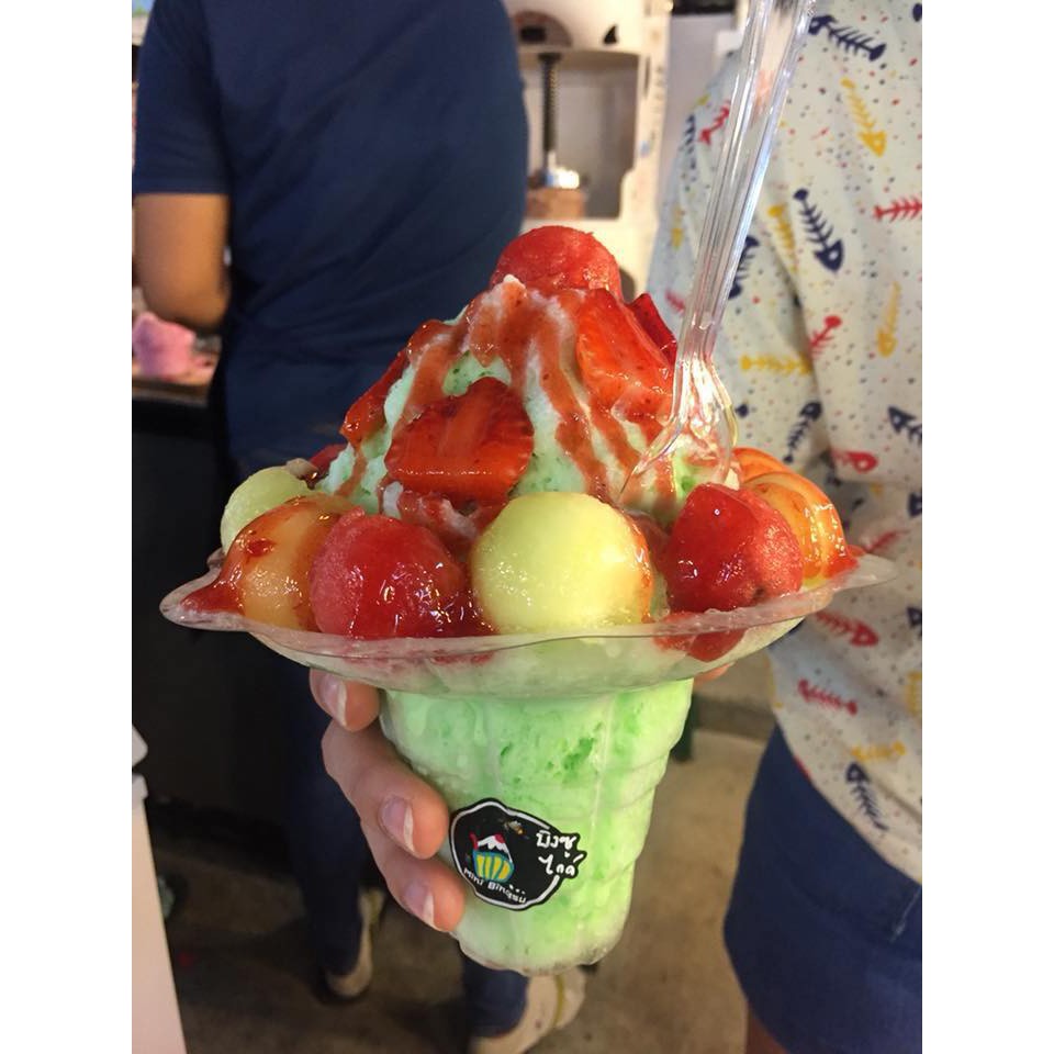 (50ใบ) ถ้วยบิงซู ดอกไม้ น้ำแข็งใส ถ้วยดอกไม้ PET พลาสติก thefoodbox - รูปที่ 5