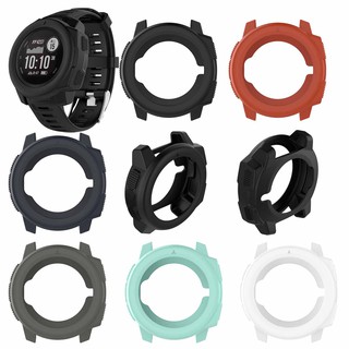 กรอบหน้าปัดนาฬิกาข้อมือ แบบซิลิโคน สําหรับ garmin instinct