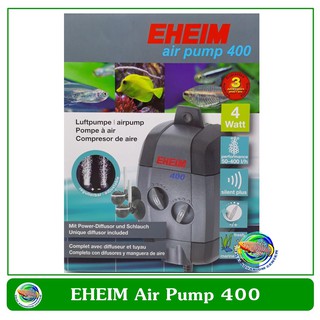 Eheim Air Pump 400 ปั๊มลม ปั๊มออกซิเจน 2 ทาง ผลิตจากประเทศเยอรมัน รับประกัน 3 ปี