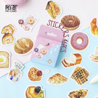 🍧🍭สติกเกอร์​ไดคัท​ขนมหวาน​46ชิ้น🧁🍦