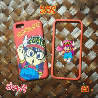 พร้อมส่งเคสประกบลายการ์ตูนสำหรับไอโฟน5/5S ราคา 120 บาทส่งฟรี