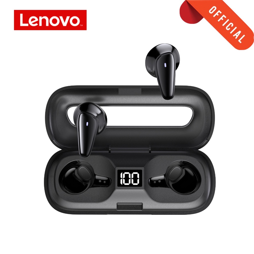 100% Original Lenovo TWS Blutooth 5.0 Earphone Wireless Headphone Stereo Long Battery Life HIFI Music Gaming Headset wit