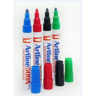 ARTLINE ปากกาไวท์บอร์ดหัวกลม 500A  ขนาด 2 มม