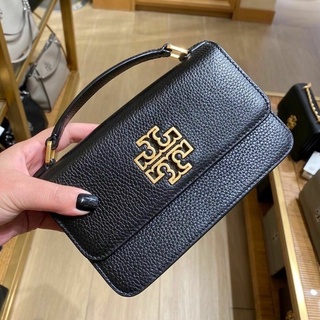 Tory Burch Britten Mini Top Handle Crossbody Bag อะไหล่ทอง