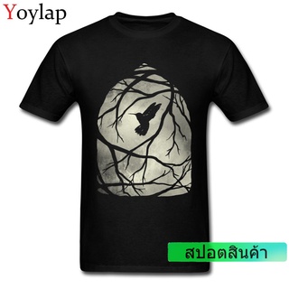 GILDAN ลดราคา เสื้อยืดลําลอง แขนสั้น พิมพ์ลาย My Home My Cages Art Bird สําหรับผู้ชาย