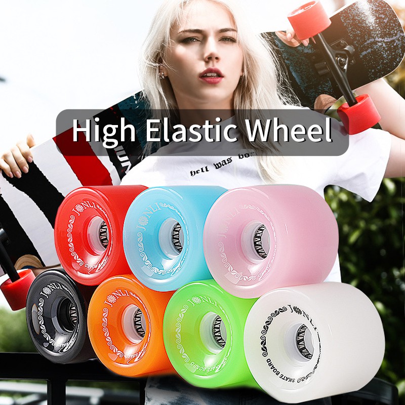 KUFUN (ราคาต่อ 1 ชิ้น) ล้อสเก็ตบอร์ดหนัง Pu ยืดหยุ่นสูง 70x51 อะไหล่ ล้อสเก็ตบอร์ด 78A ล้อสเก็ตบอร์ด