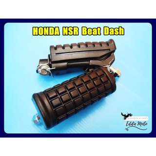 HONDA NSR BEAT DASH FRONT FOOT REST PEG SET PAIR // พักเท้าหน้าเดิม ยางพักเท้าหน้า สินค้าคุณภาพดี