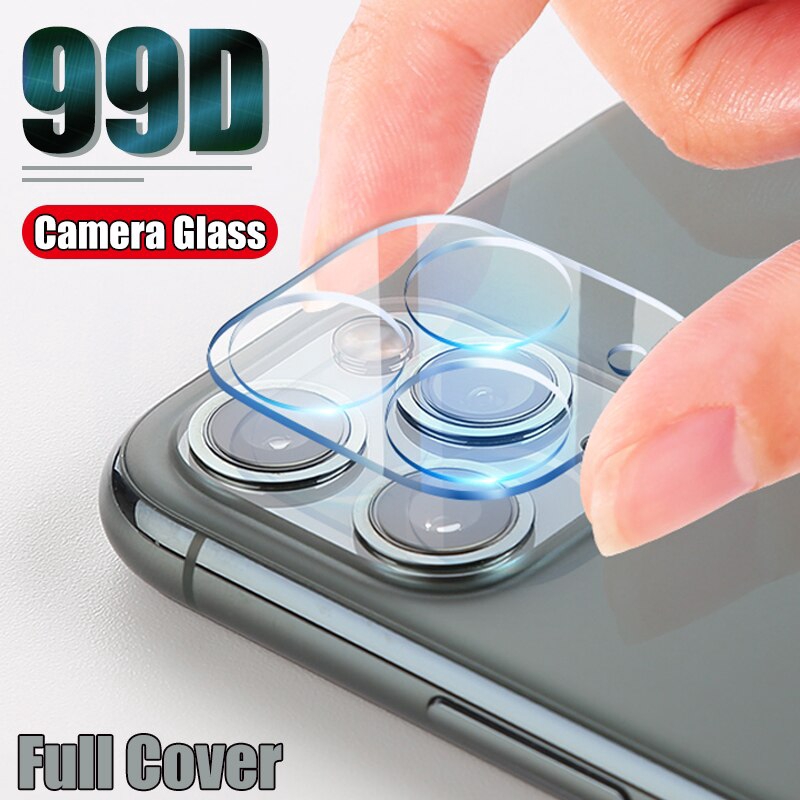 IPhone 12 11 Pro Max 99D Full Cover เลนส์กล้อง ฟิล์มกระจกนิรภัย iPhone
