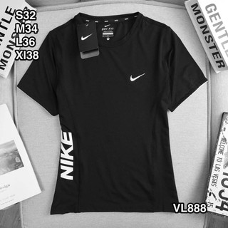 nike เสื้อยืดออกกำลังกาย