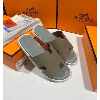 รองเท้าแตะ Hermès Izmir Sandal รองเท้าแบบสวม หนังแท้💯